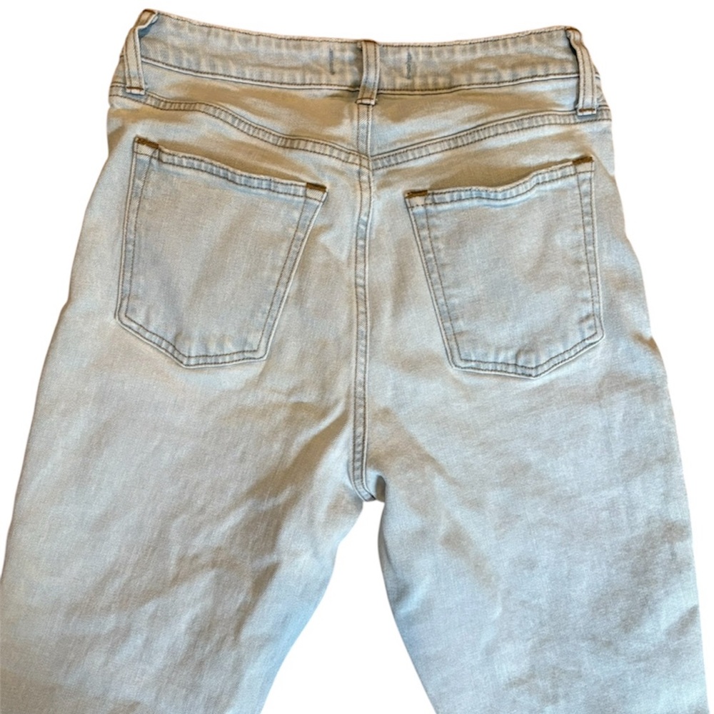 Abercrombie & Fitch The Skinny High Rise Curve Love Jeans Size 27 4 Light Wash - Picture 9 of 16